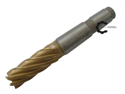 Фреза концевая к.хв 32 z-6 КМ4 Р6М5 TiN